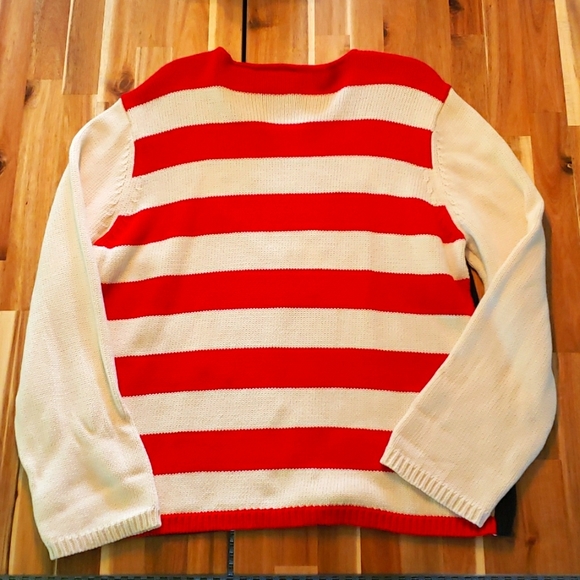 Liz Claiborne Stars and Stripes Sweater - Size XL - Picture 6 of 6
